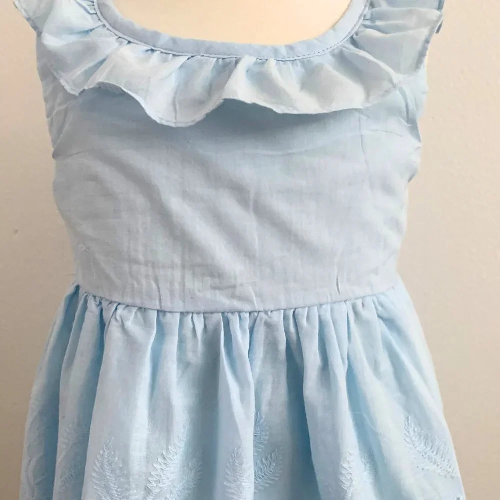 NWT Pretty Girls Sun Dress Eyelet Lace Embroidery Bohemian Spring & Summer 3T